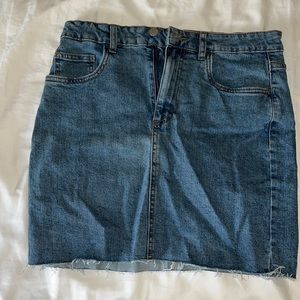 Cotton On jean skirt